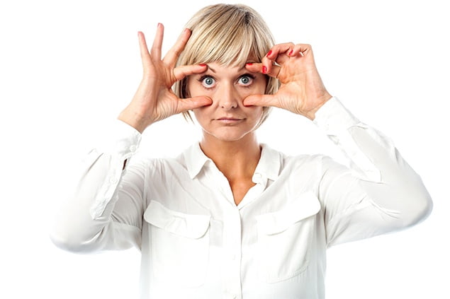 Vision can be improved with Blepharoplasty